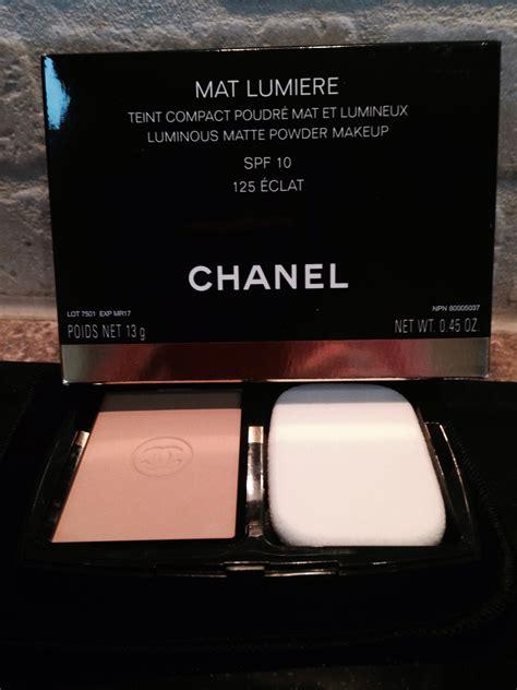 chanel mat lumiere powder|chanel foundation sample.